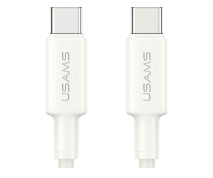 Kabel USAMS Kabel U90 60W USB-C do USB-C biały